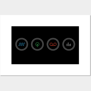 Synthesizer Modes Posters and Art